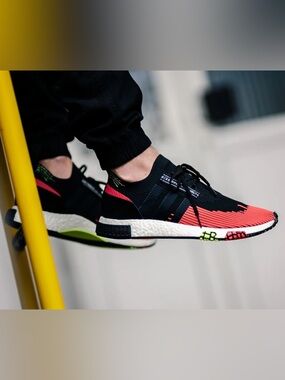 The adidas NMD_Racer Returns in “Infrared”